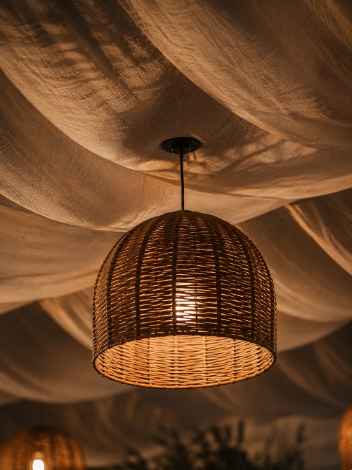 Pendant light fixture at PAYOTE